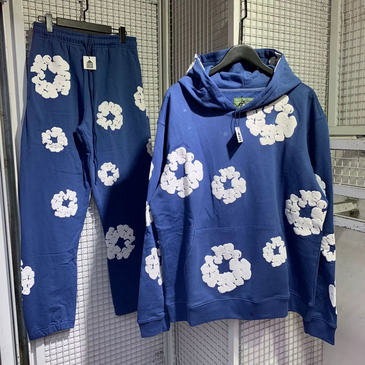 New Hot Selling Fashion Cotton Hooded Sweatshirt, European and American Hip Hop Printed Fashion Women'S Sports Set